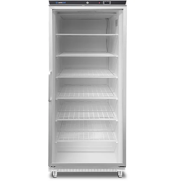Gefrierschrank | 630 l | Weiß + Glas | –18 °C/–22 °C | Umluft | 775 x 735 x 1920 mm