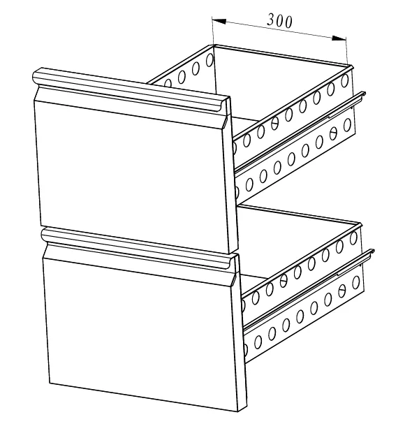 SCHUBLADENSET 1/2 STANDARD