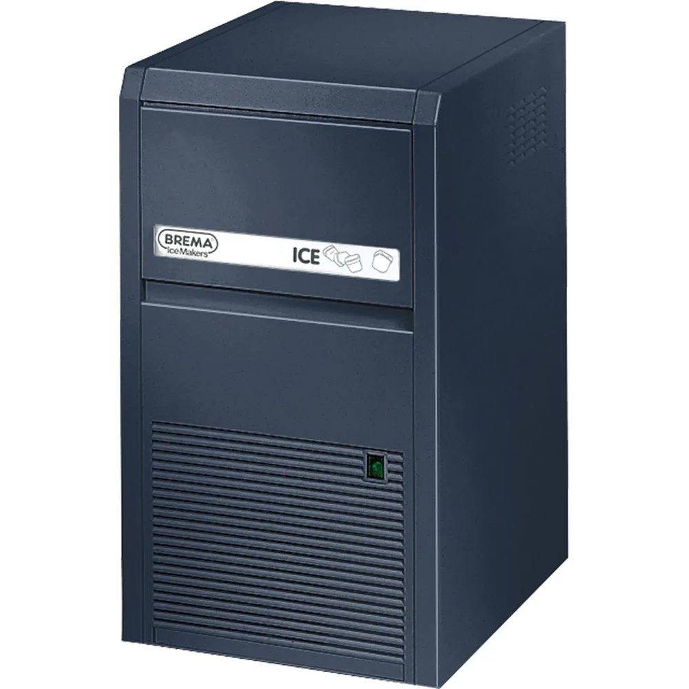 BREMA Eiswürfelbereiter luftgekühlt, ABS-Gehäuse, 21kg/24h, Abmessung 355 x 404 x 590 mm (BxTxH)