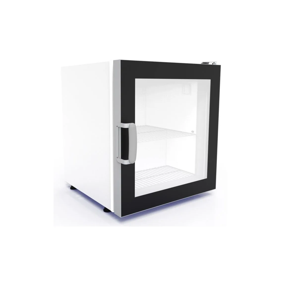 Eis Tiefkuhlschrank mit Glastür 73 Liter