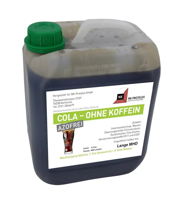 Slush Sirup Cola ohne Koffein 5L