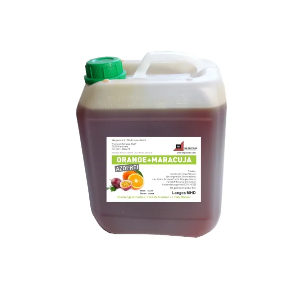 Slush Sirup ORANGE+MARACUJA 5L