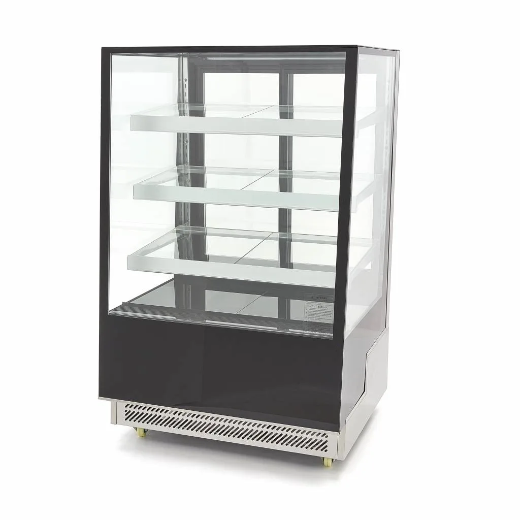 Kühlvitrine 500L Schwarz