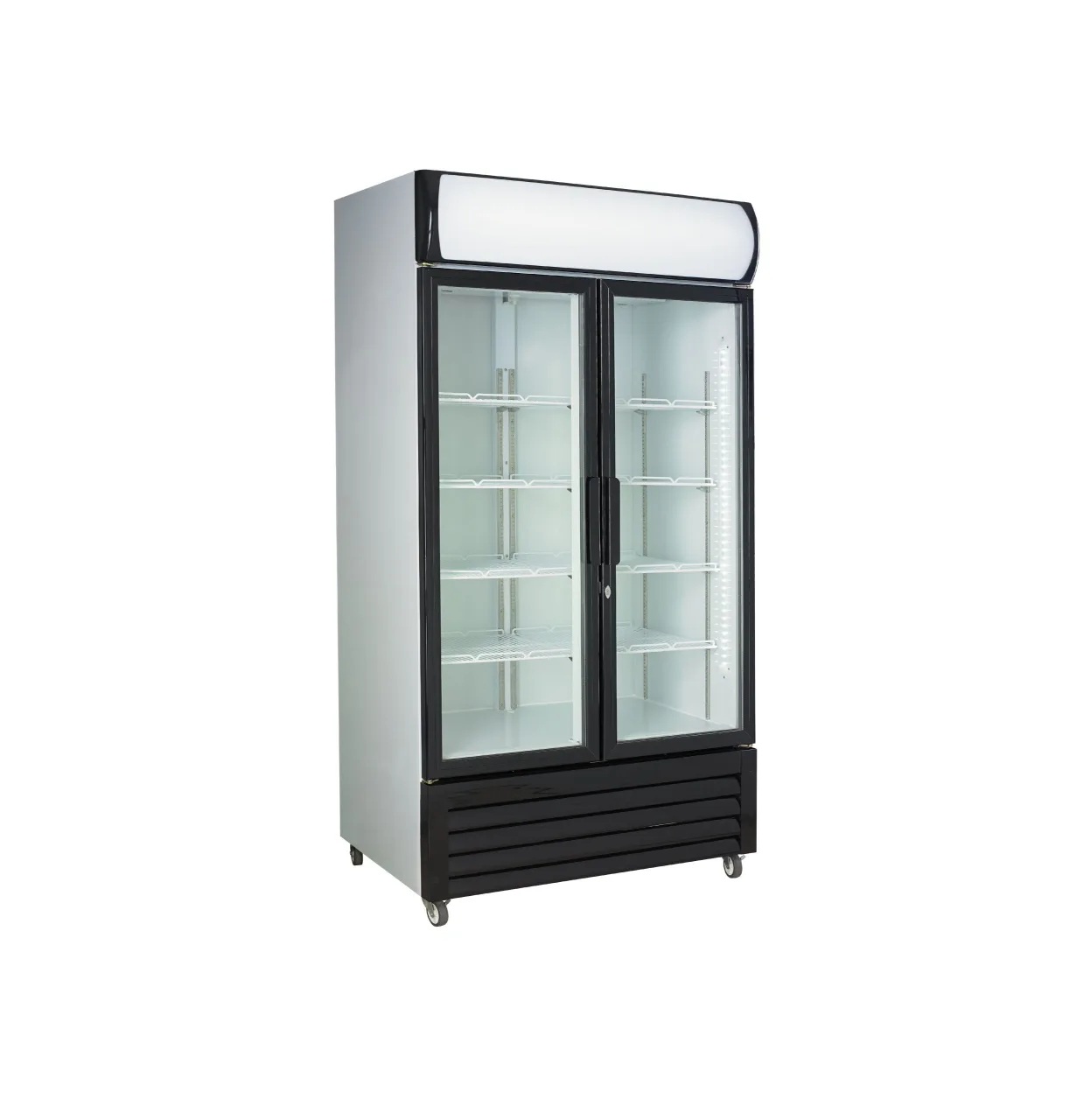 Flaschenkühlschrank mit 2 Klapptüren / 780 Liter