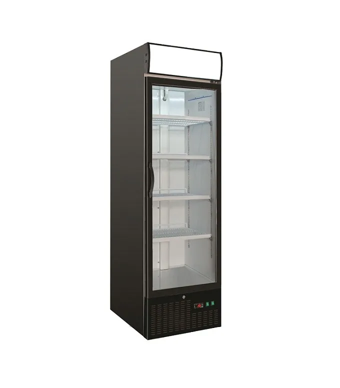 Flaschenkühlschrank mit 1 Klapptür / 430 Liter