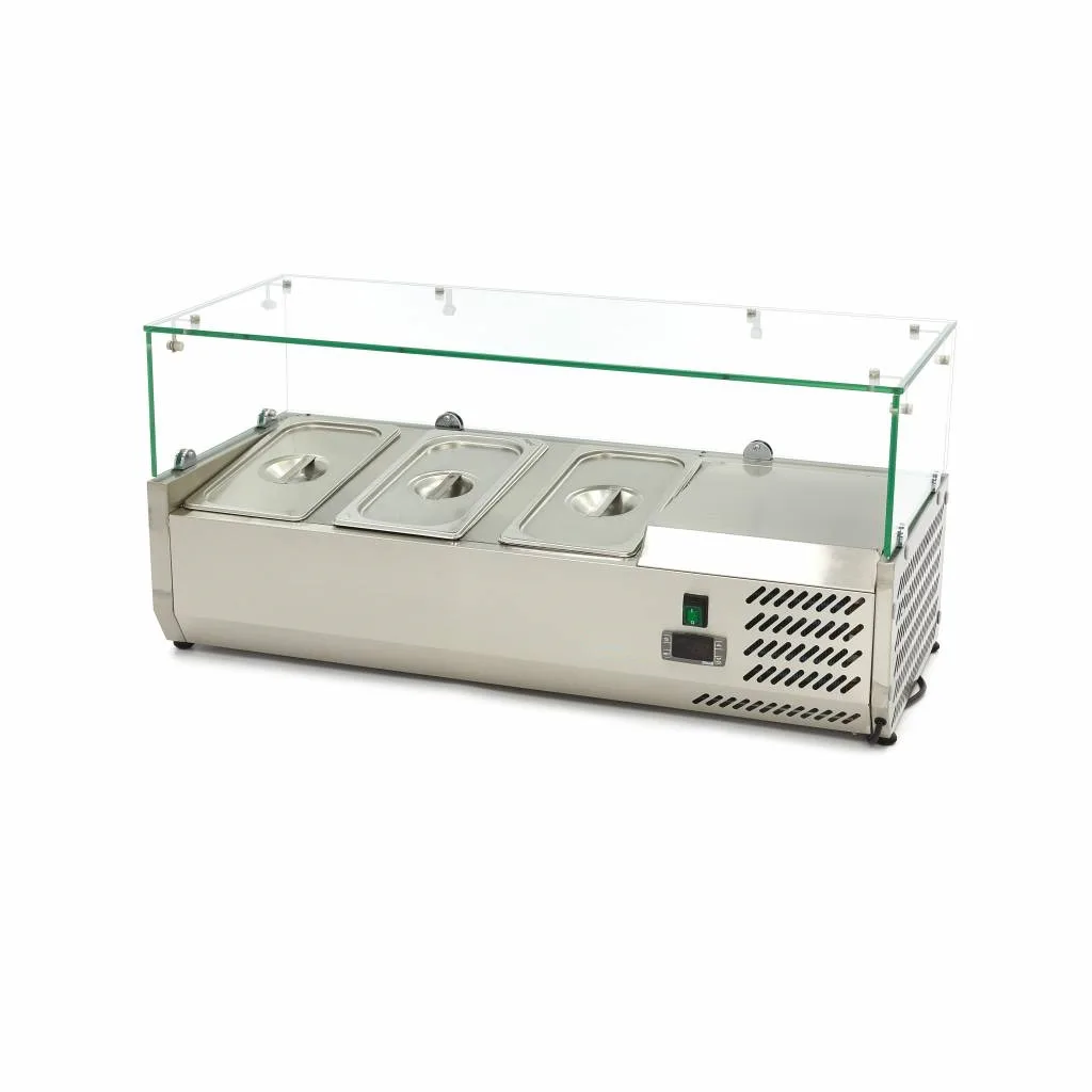 Kühlaufsatzvitrine 95 cm
