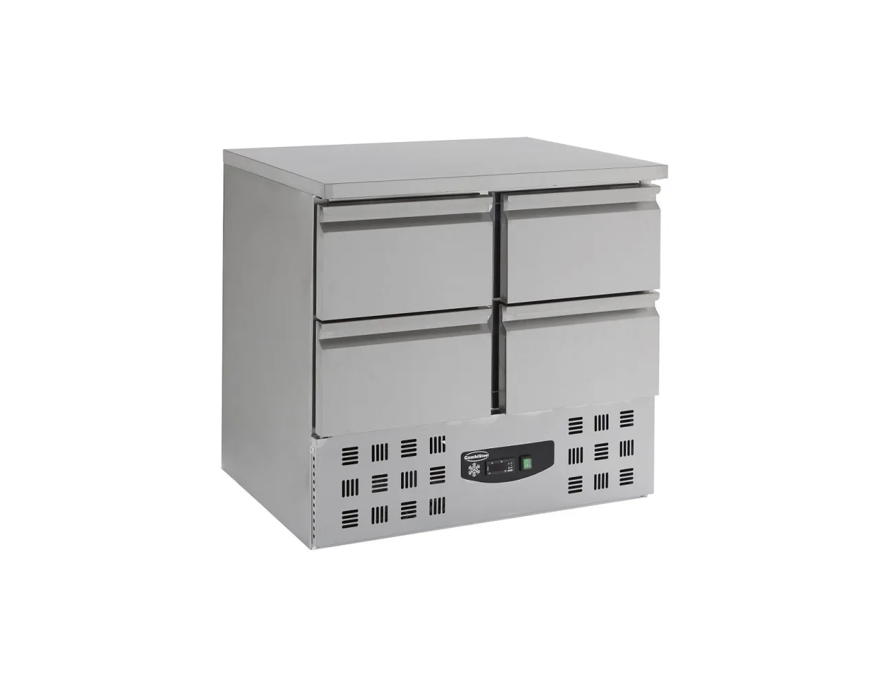 Kühltisch mit 4 Schubladen / 257 Liter / 900x700x875 mm