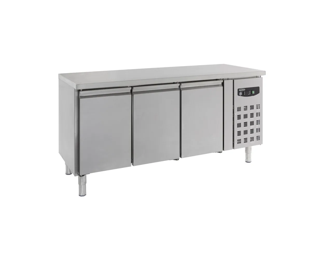 Kühltisch mit 3 Türen / 386 Liter / 1790x600x860 mm