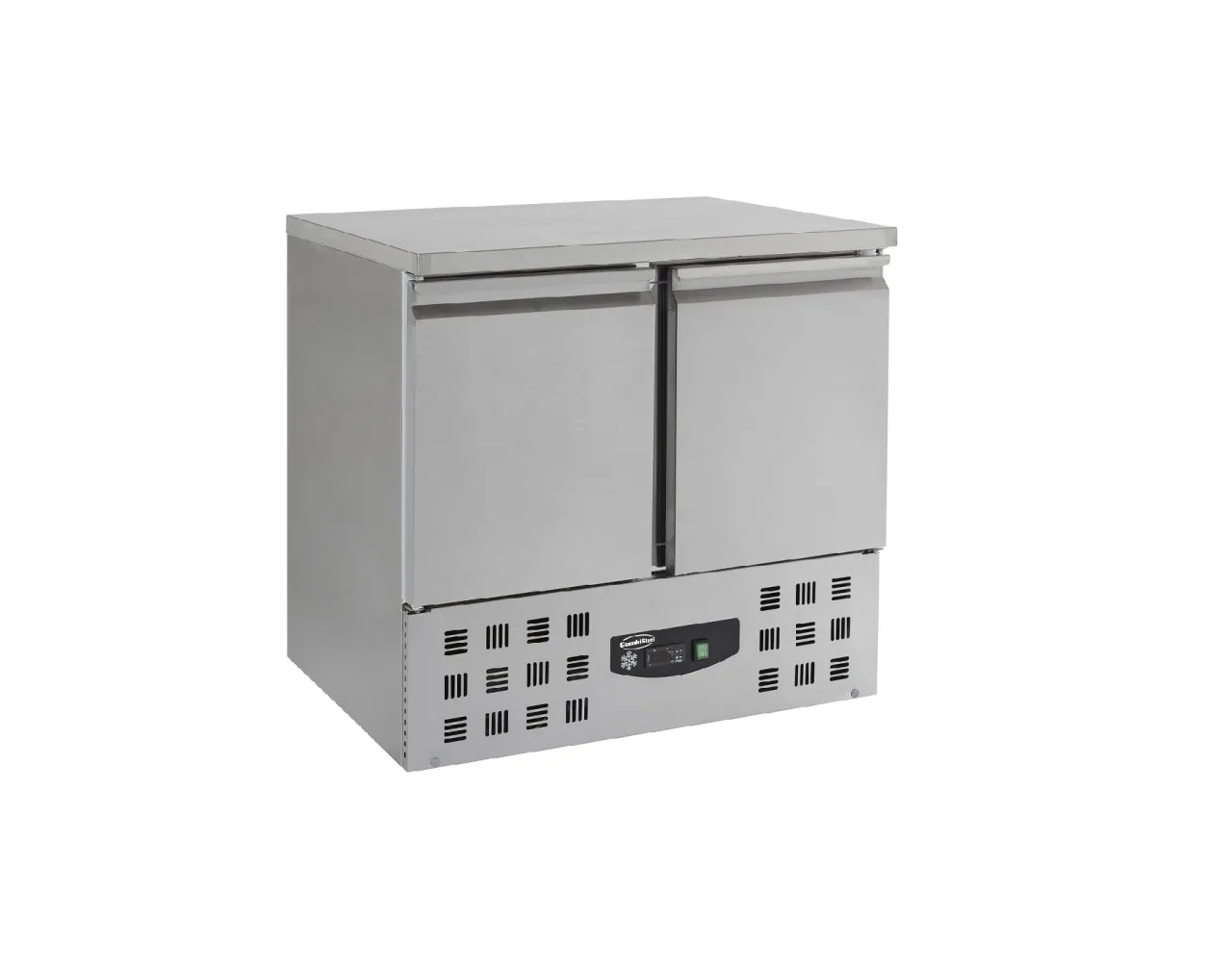 Kühltisch mit 2 Türen / 257 Liter / 900x700x870 mm