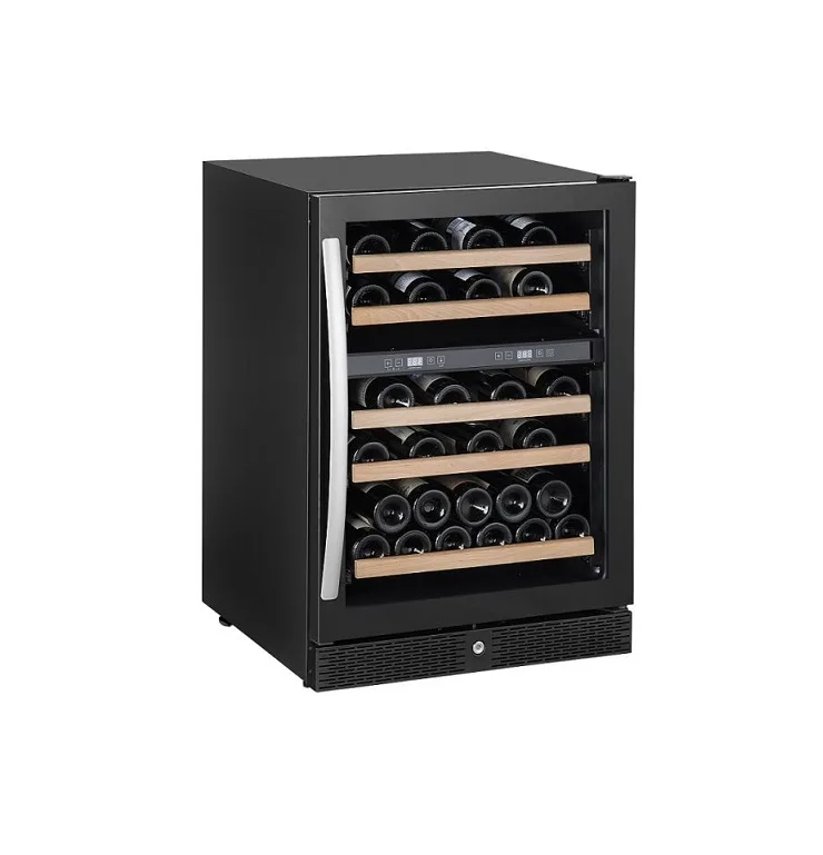 Weinkühlschrank 165 Liter / 2 Zonen / für 44 Flaschen