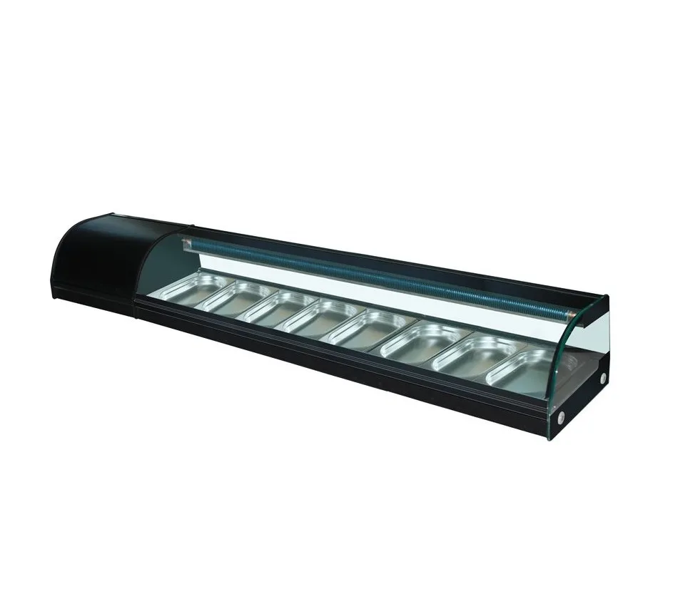 Sushi Theke 200 mm für 8 x GN 1/3