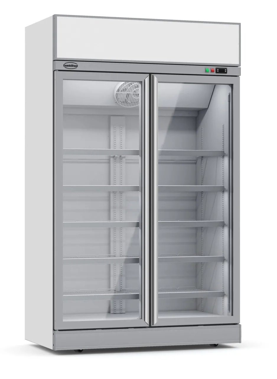 Kühlschrank mit 2 Glastüren 1000 Liter