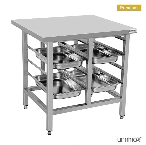 Untergestell für Backofen 900x800xH900mm