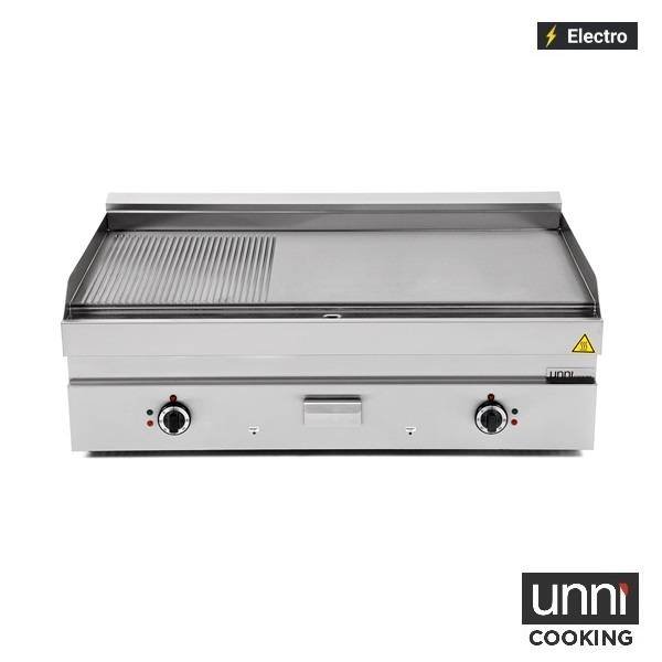 Elektrische Grillplatte – Geriffelt 1/3 – E65GP30B-G