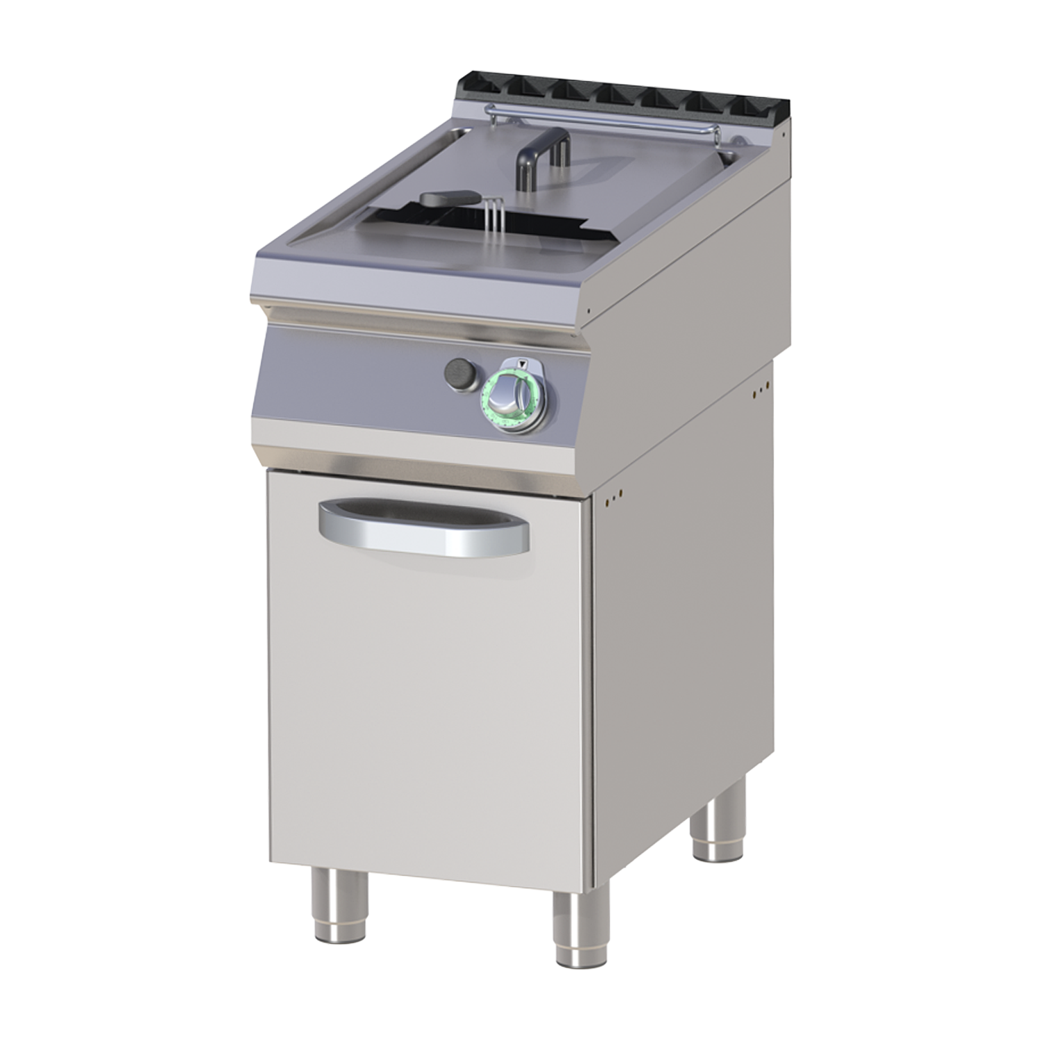 Gasfritteuse 17 Liter mit Unterbau | RM – FE 740/17 G