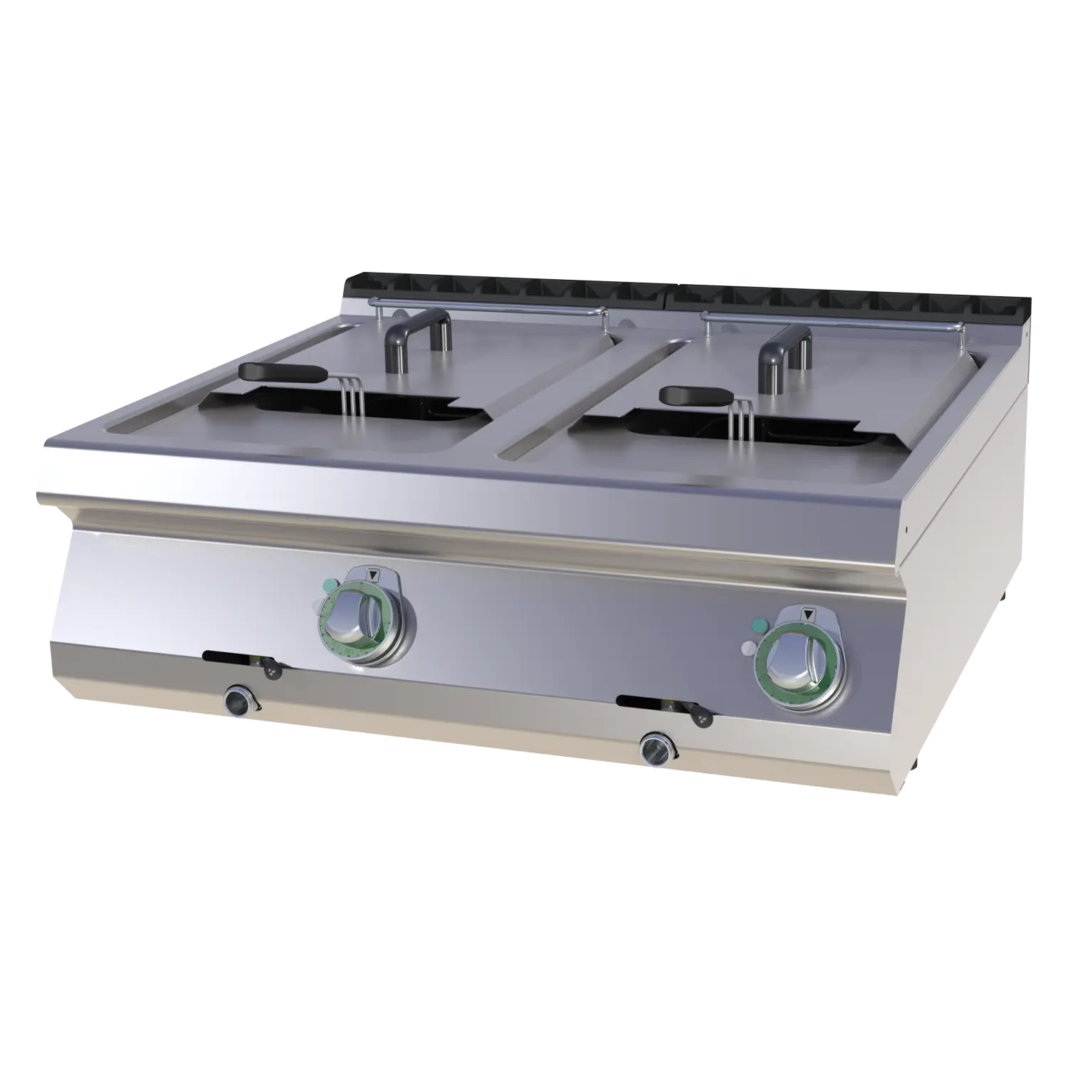 Fritteuse elektrisch 2×13 Liter | RM – FE 708/13 E
