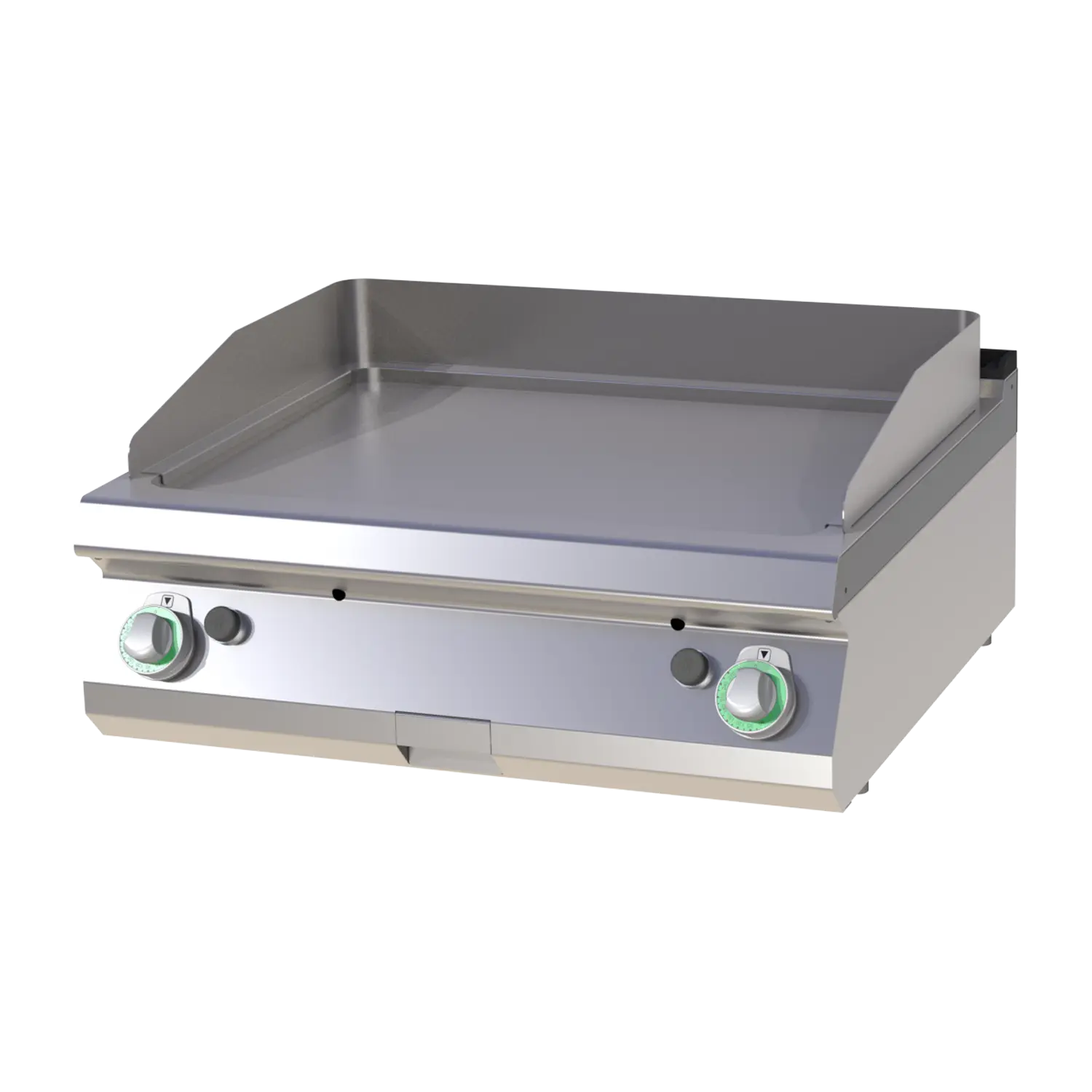 Gas Grillplatte glatt verchromt | 14 kW | RM – FTHC 708 G