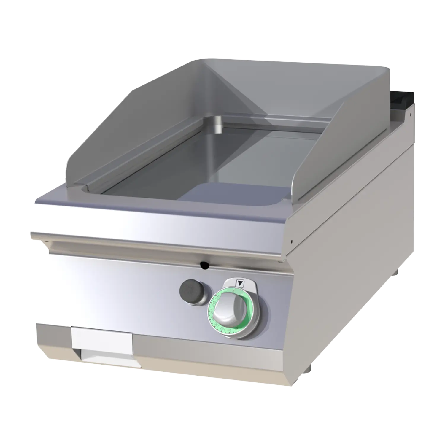 Gas Grillplatte glatt verchromt | 7 kW | RM – FTHC 704 G