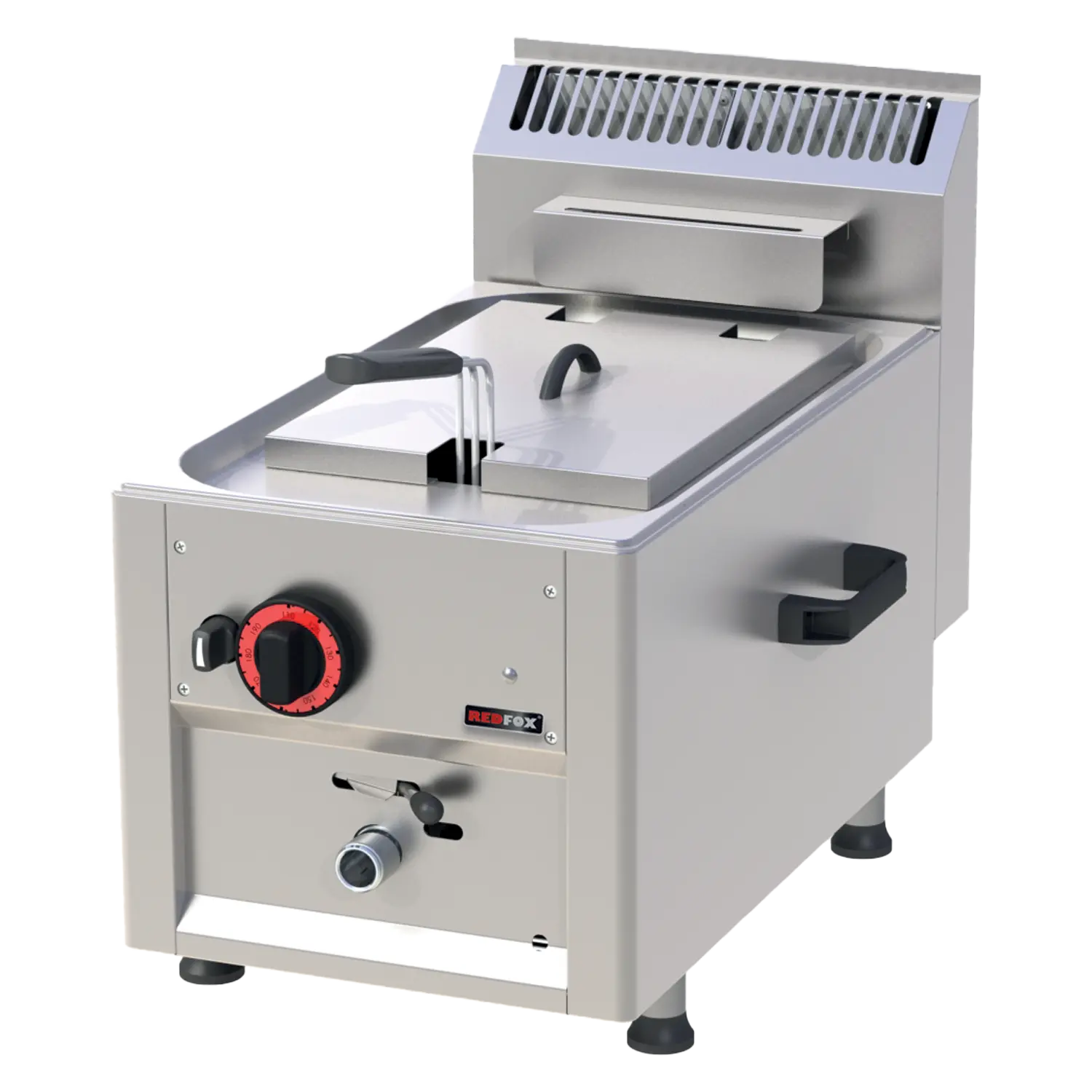 Gasfritteuse 8 l, 8 kW | REDFOX – FE 30 GL