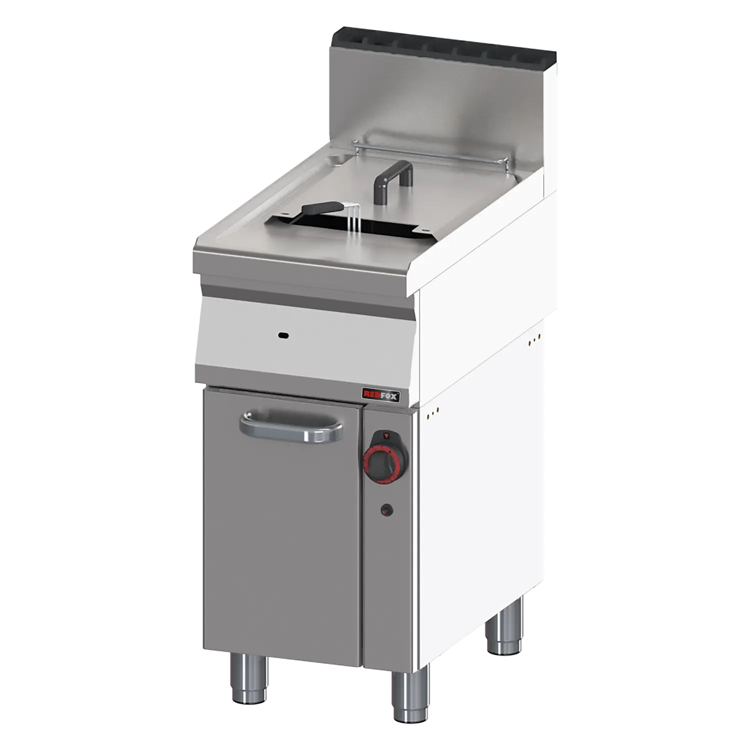 Gasfritteuse 0,8 kW/l, 15 lmit Unterbau | REDFOX – FE 70/40 G