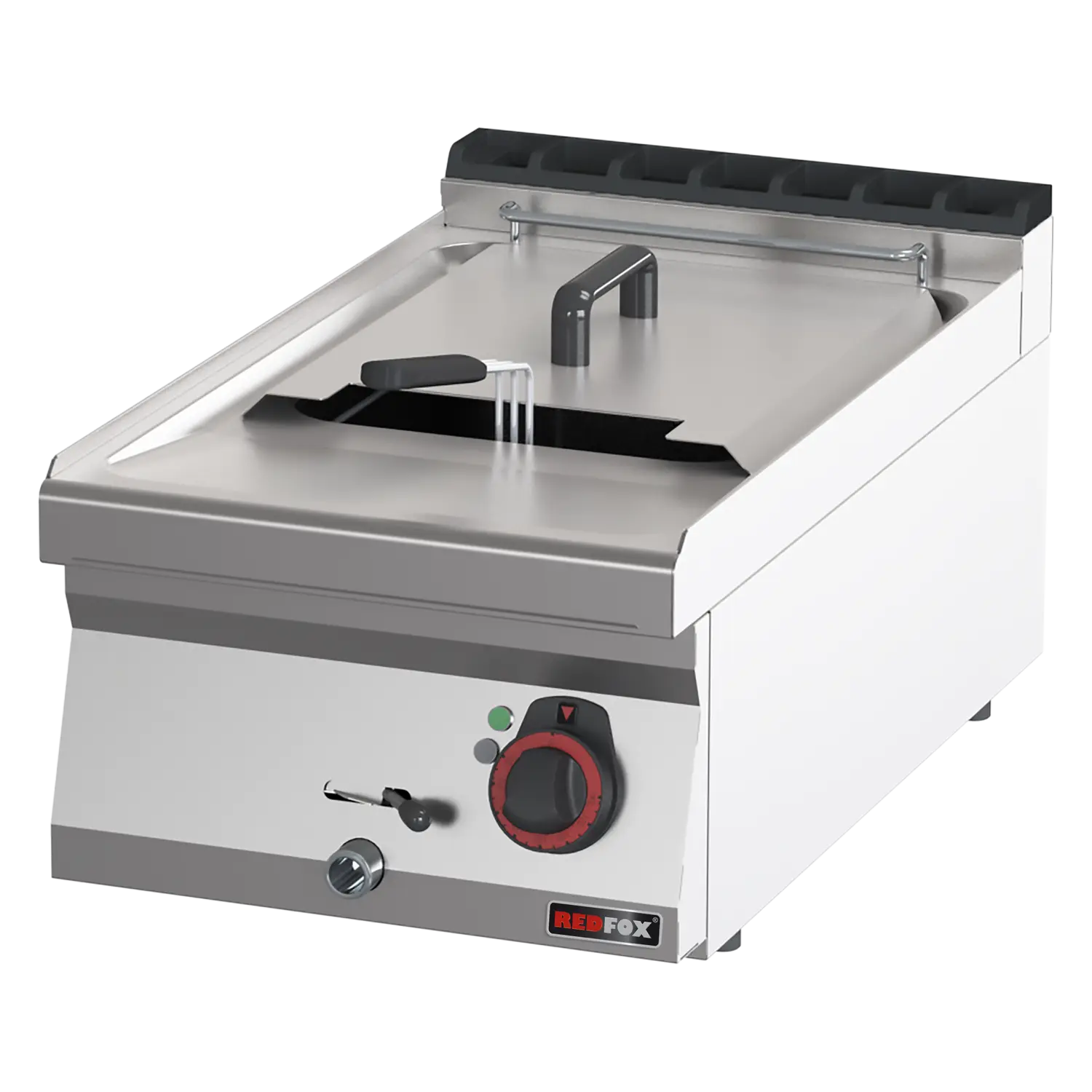 Fritteuse elektrisch 0,96 kW/l, 13 l ohne Unterbauten 400 V | REDFOX – FE 70/04 E