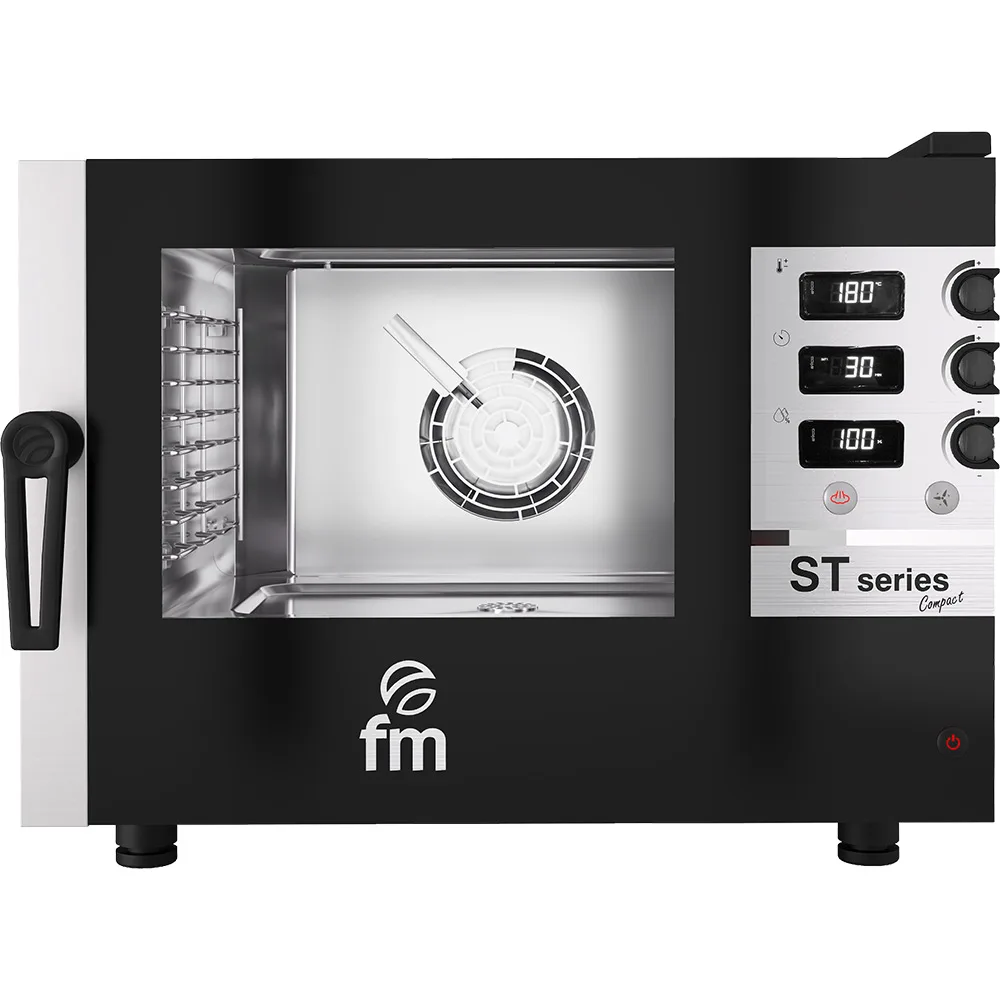 Kombidämpfer, STW-Compact, elektronische Steuerung, 3xGN1/1, 5,7 kW