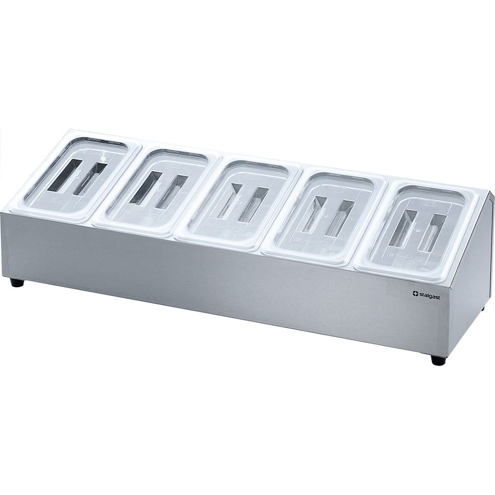 Ständer für Gastronormbehälter – 5 x GN 1/4 (150 mm)