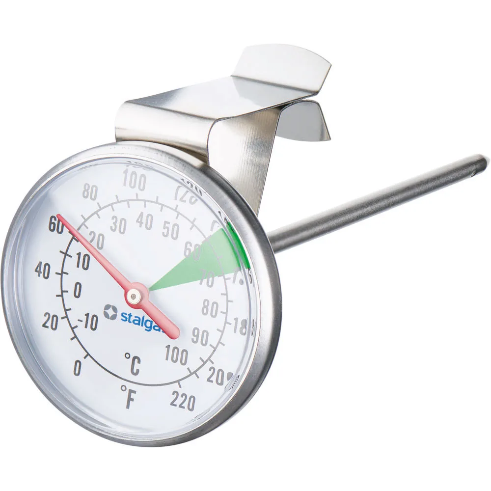 Milchschaumthermometer mit Clip, Länge 110 mm