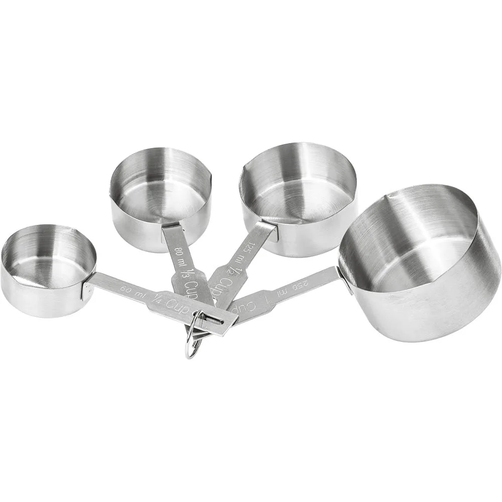 Messlöffelsatz 4-teilig, 0,06 bis 0,25 Liter