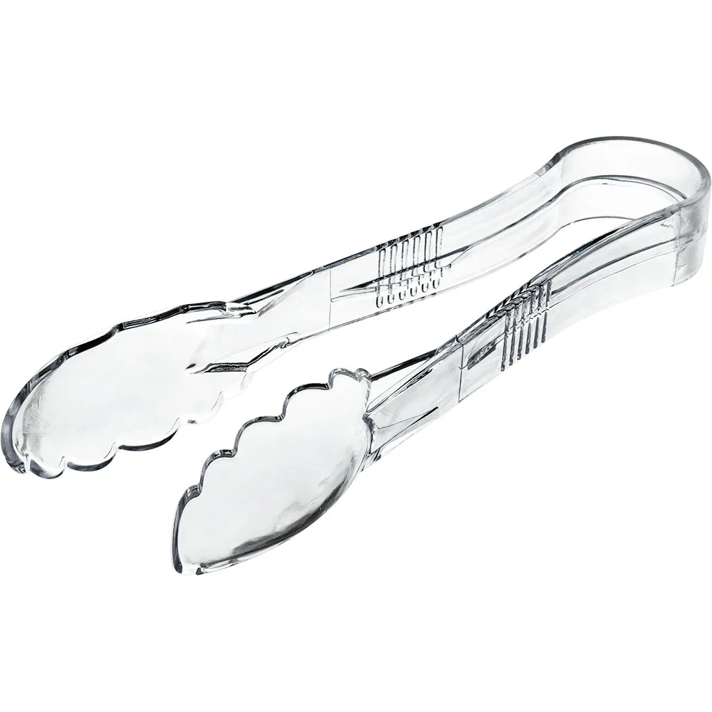 Salatzange aus Polycarbonat, transparent, Länge 23 cm