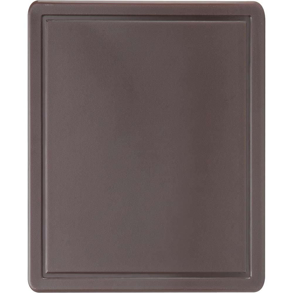 Schneidbrett, HACCP, Farbe braun, GN1/2, Stärke 12 mm