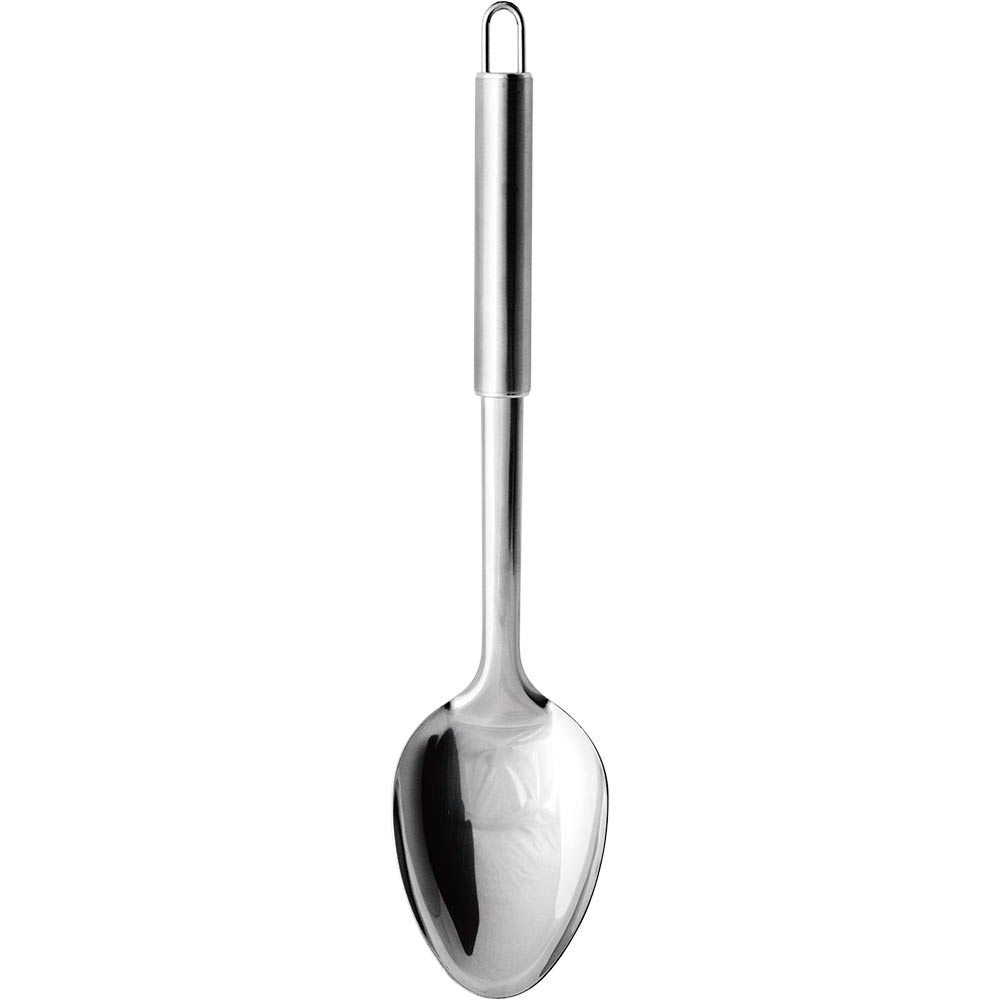 Servierlöffel, runder Griff, Länge 32,8 cm