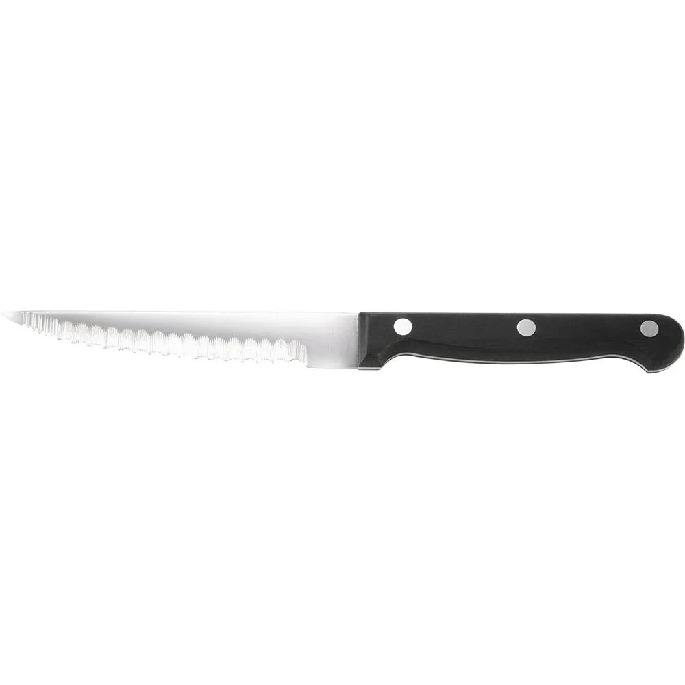 Steak- und Pizzamesser JUMBO mit Griff aus schlagfestem Kunststoff Länge 120 mm