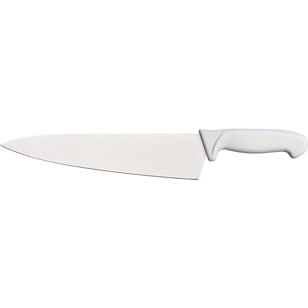Kochmesser Premium, HACCP, Griff weiß, Edelstahlklinge 26 cm