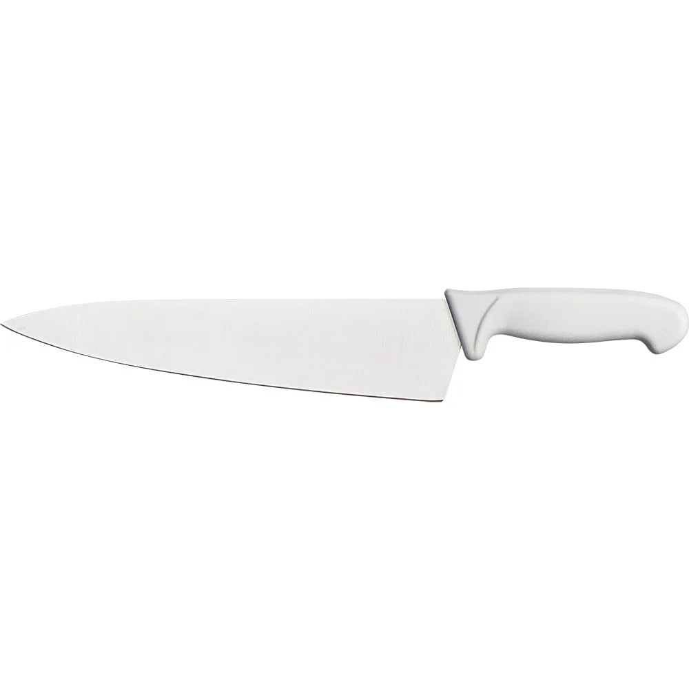 Kochmesser Premium, HACCP, Griff weiß, Edelstahlklinge 26 cm
