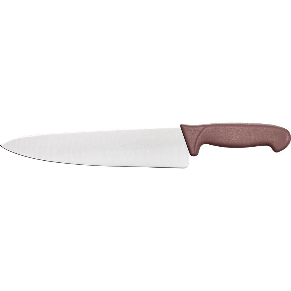 Kochmesser Premium, HACCP, Griff braun, Edelstahlklinge 20 cm
