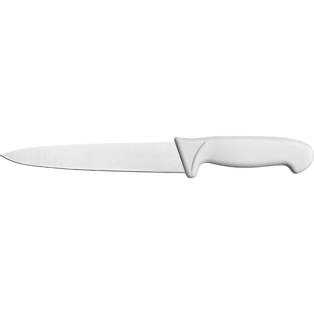 Spickmesser Premium, HACCP, Griff weiß, Edelstahlklinge 18 cm