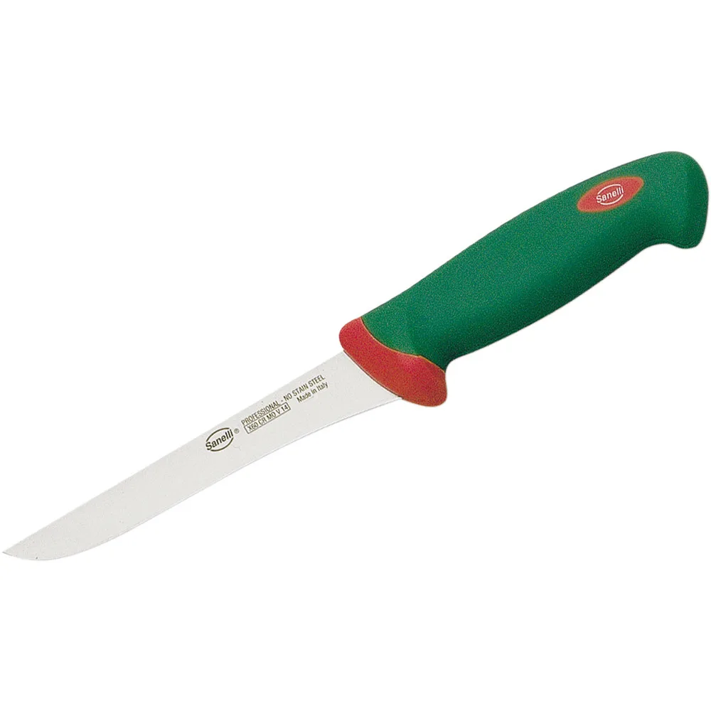 Sanelli Ausbeinmesser, ergonomischer Griff, Klingenlänge 16 cm