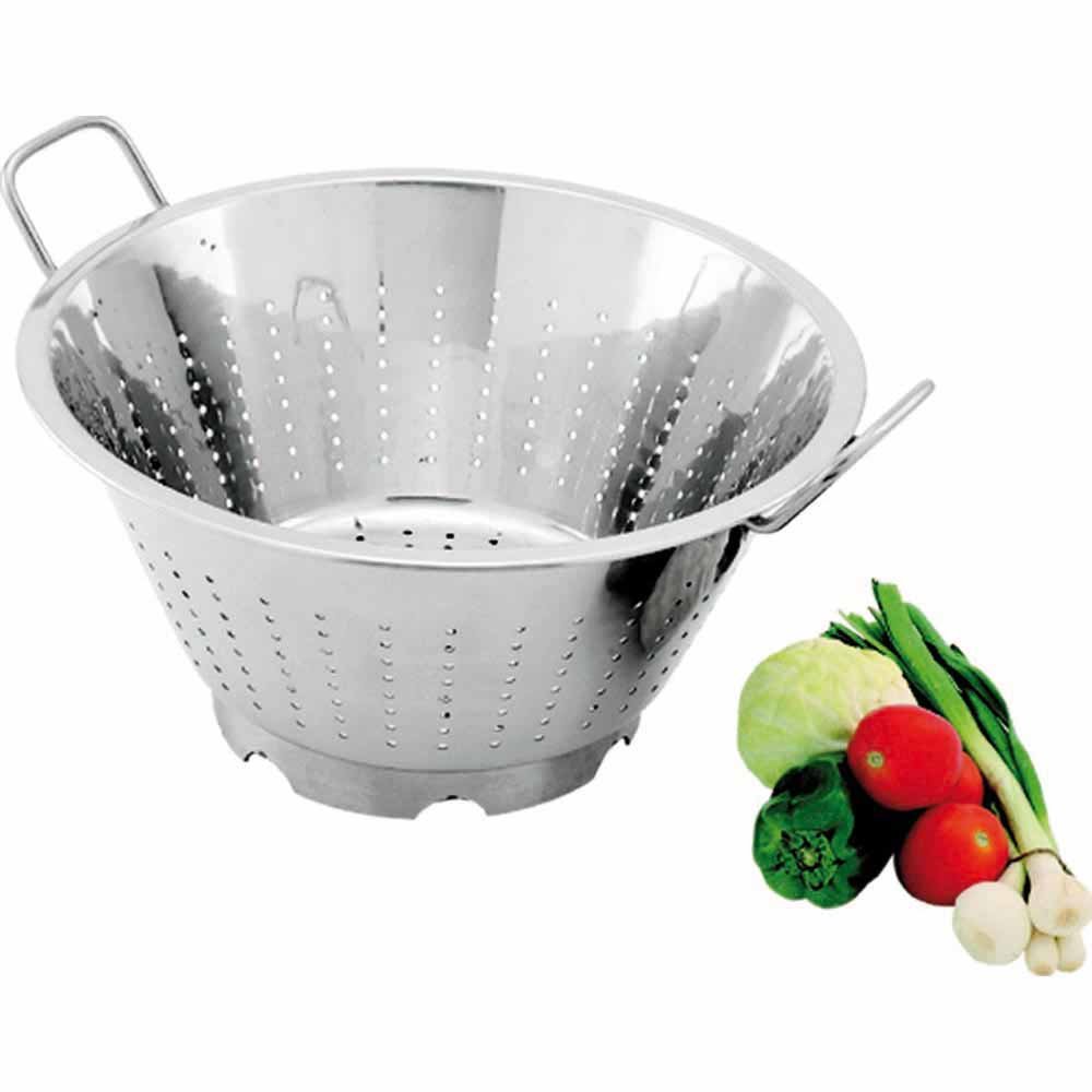 Gemüseseiher konisch, poliert, Ø 28 cm
