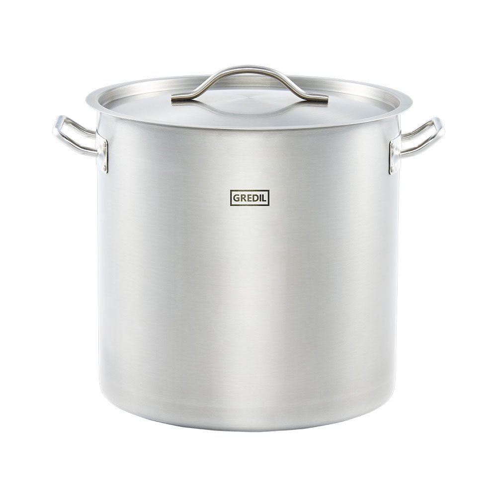 Suppentopf hohe Form, Serie ECO Ø 360 mm, Höhe 360 mm, 36,6 Liter, inkl. Deckel
