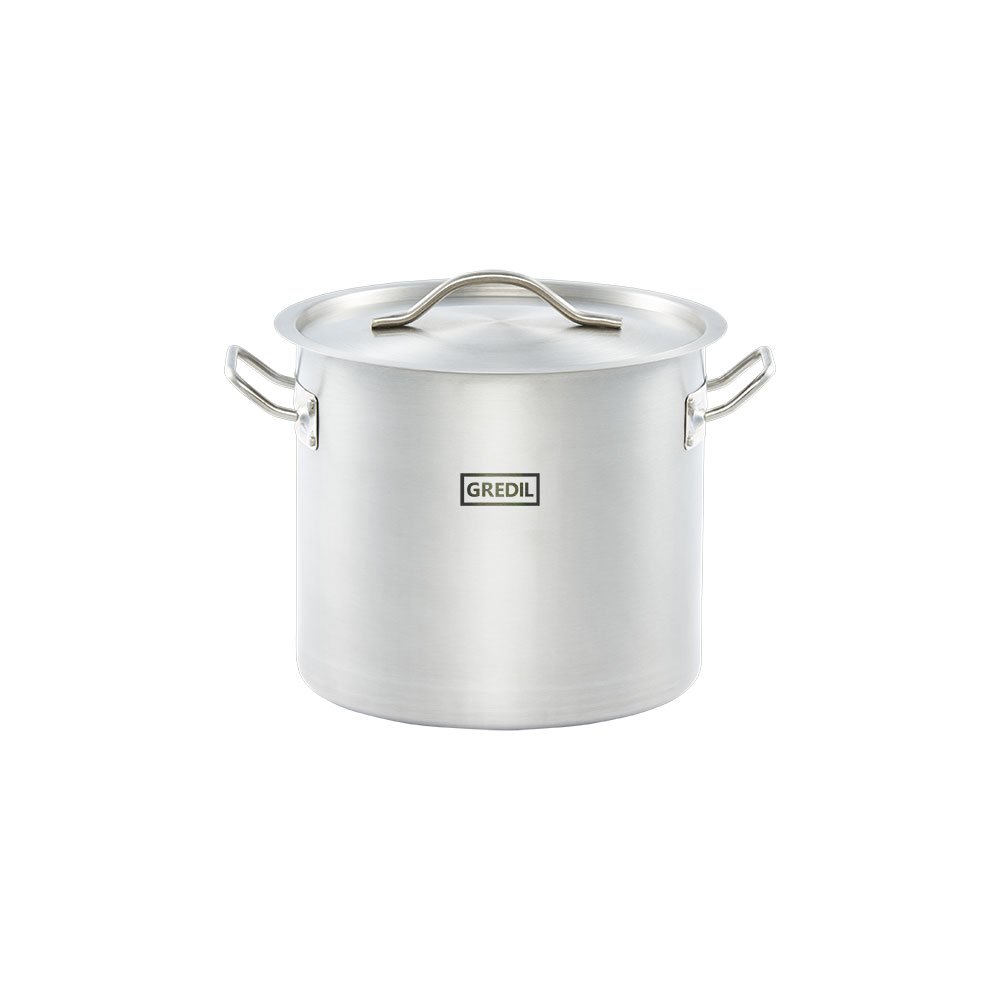 Suppentopf hohe Form Serie ECO Ø 240 mm, Höhe 200 mm, 9 Liter, inkl. Deckel