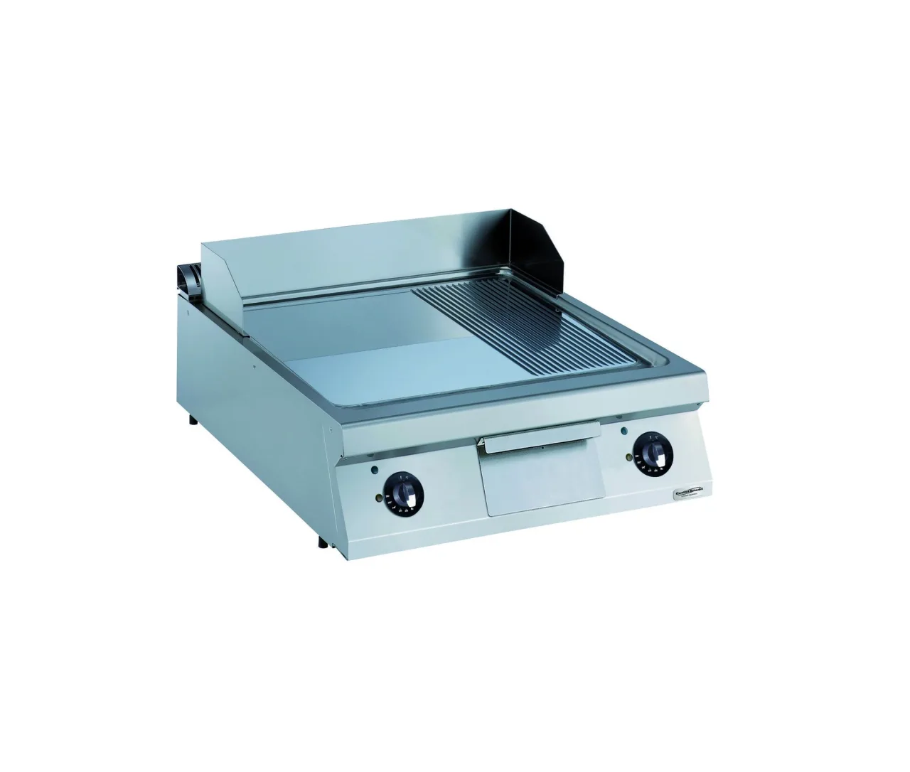 Elektro Grillplatte Glatt / Gerillt  800 x 900 mm