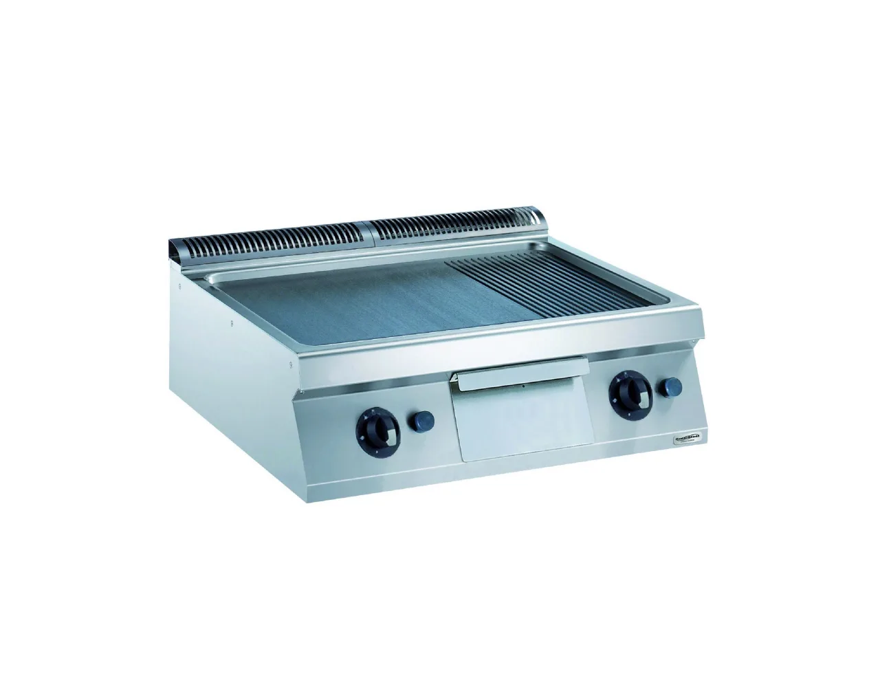 Gas Grillplatte Glatt 800 x 700 mm