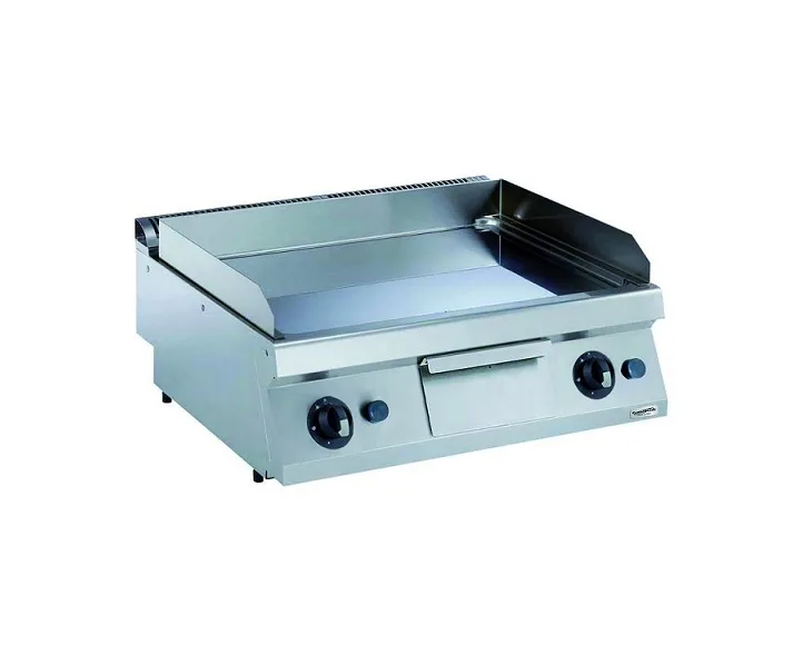 Gas Chrom Grillplatte Glatt 800 x 700 mm