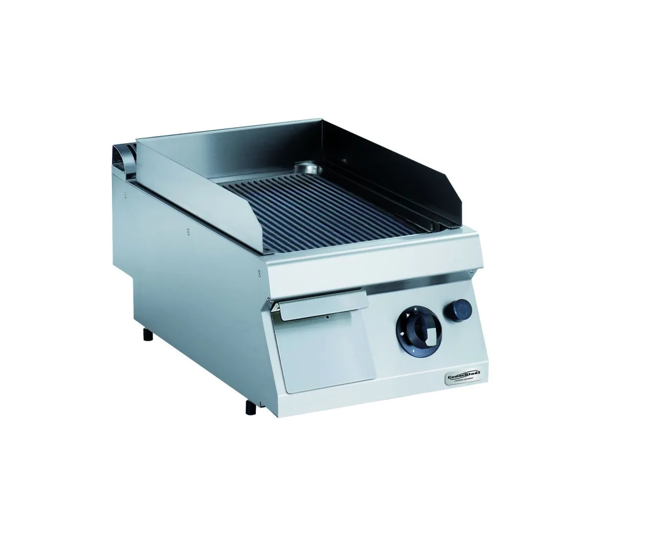 Gas Grillplatte Gerillt  400 x 700 mm