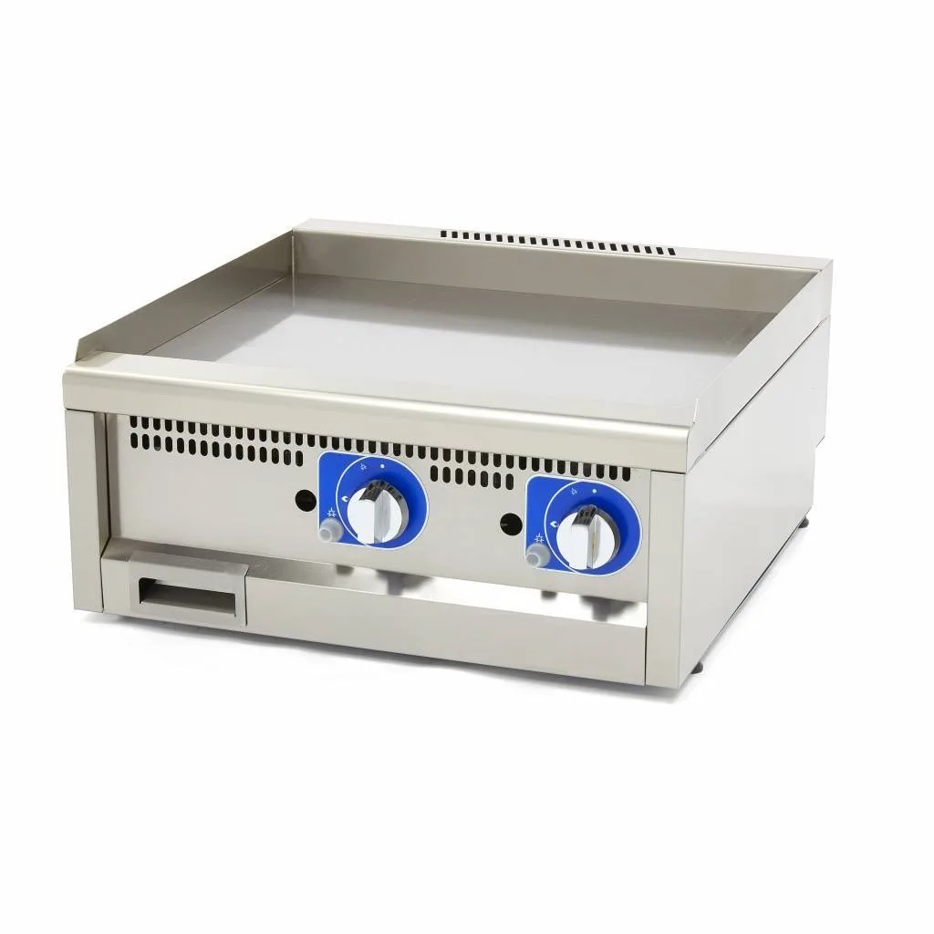 Gas Grillplatte Glatt 60 x 60 cm