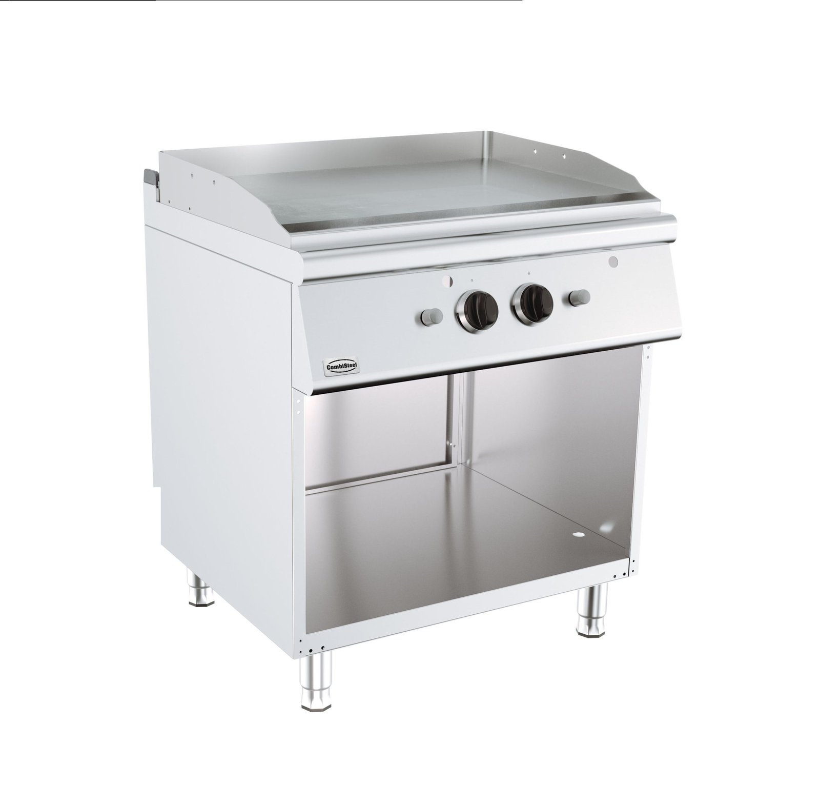 Gas Grillplatte glatt 800×700 mm