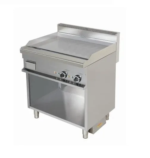 Grillplatte  Chrom 80x70cm / 8,1 kW