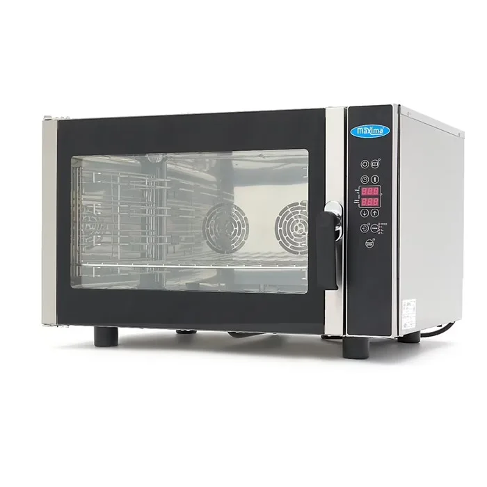 Gastro Combi – Dampfofen – Passt 4 Tabletts (1/1GN / 60 x 40 cm) – Digital Anzeige – 400 V