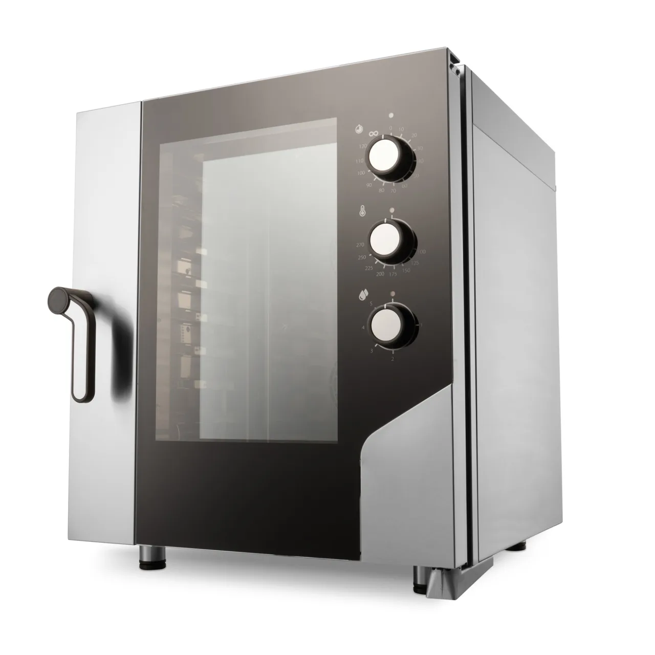 Kombidämpfer – 5 x 2/3 GN – 50 bis 270°C – 3200 Watt